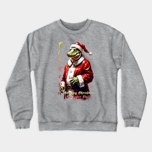 Christmas Florida Alligator Miami Funny Holiday season gift Crewneck Sweatshirt